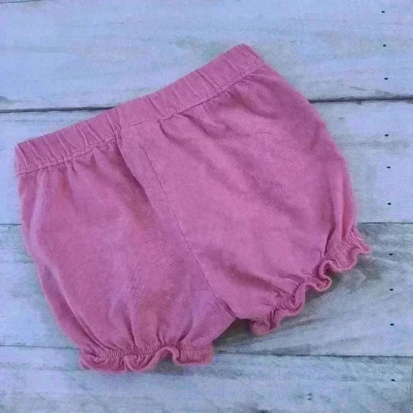 Carter's Baby Girls Pink Ruffle Shorts Bloomer Style Size 18 Months - Picture 5 of 5